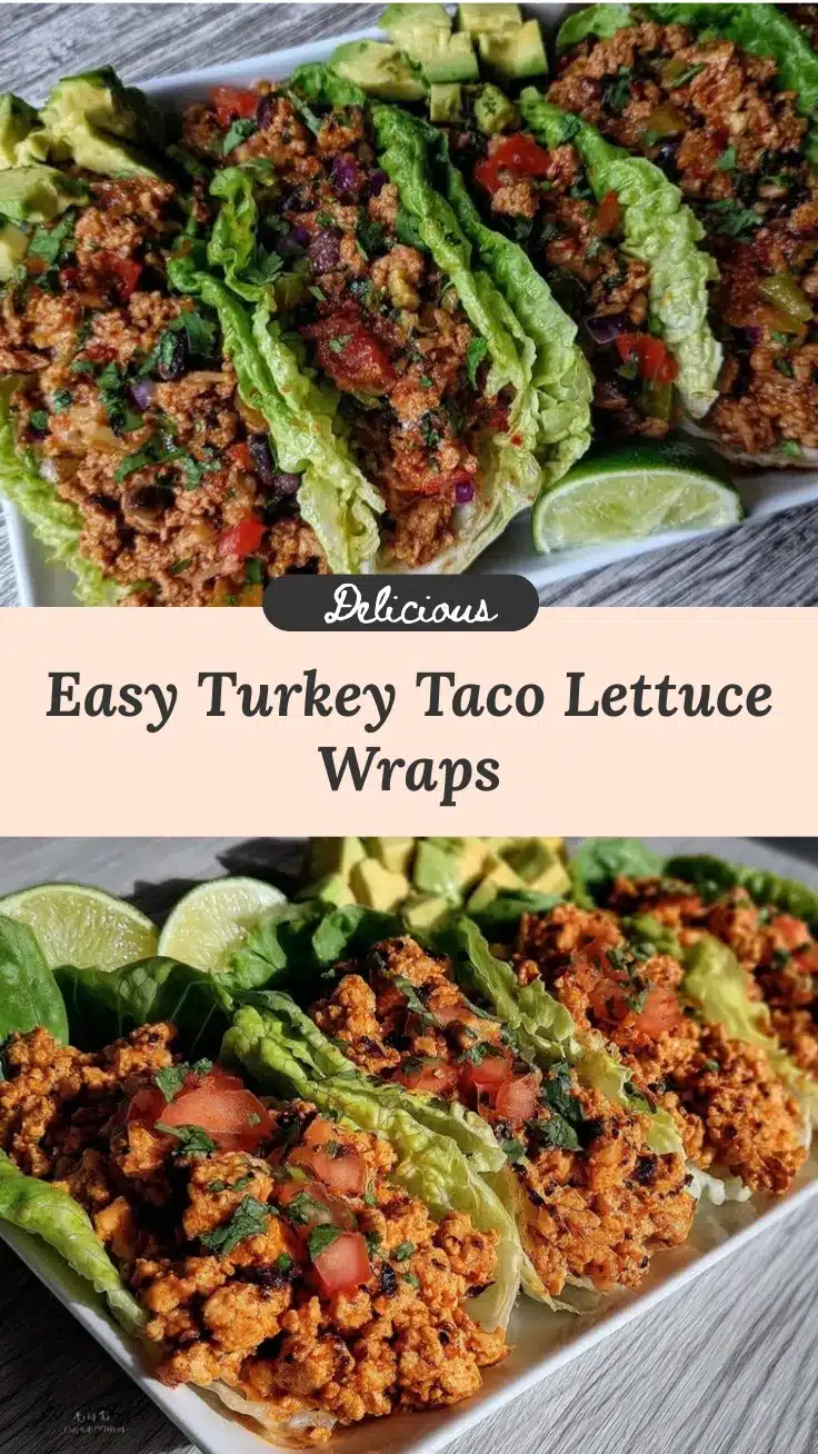turkey taco lettuce wraps recipe