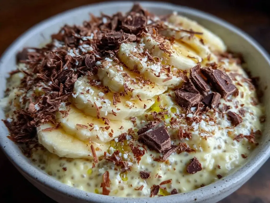 valentine cocktails chia pudding bowl - featured image