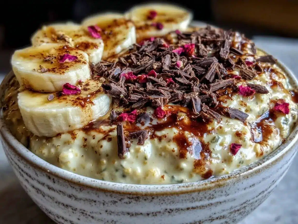 valentine oatmeal bowl preparation steps
