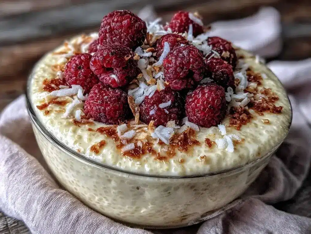valentines chia pudding bowl - featured image
