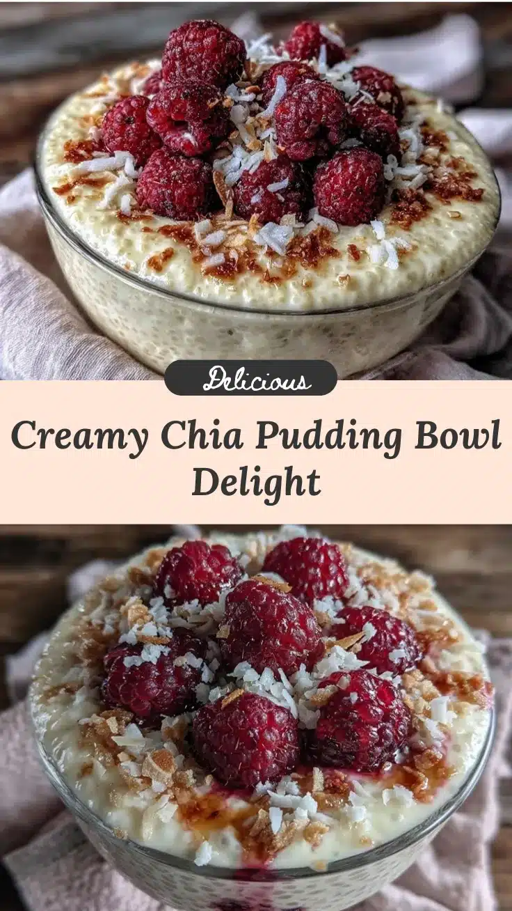 valentines chia pudding bowl recipe