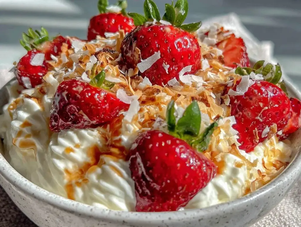 Valentines Greek Yogurt Bowl - featured image