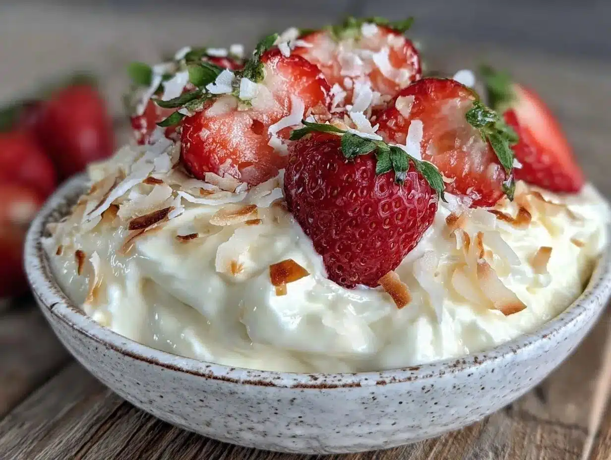 Valentines Greek Yogurt Bowl preparation steps