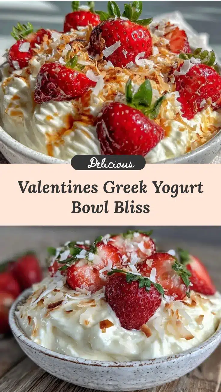 Valentines Greek Yogurt Bowl recipe