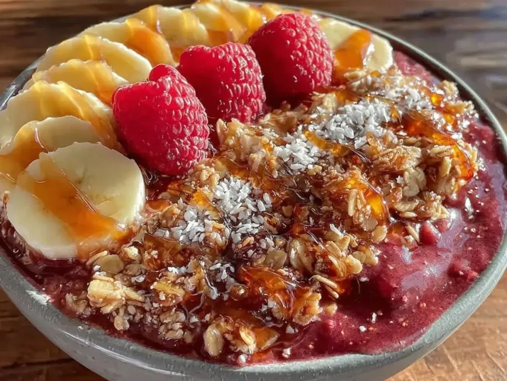 vibrant açaí bowl recipe - featured image