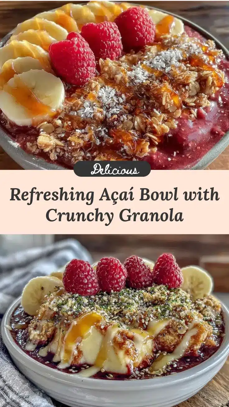 vibrant açaí bowl recipe recipe