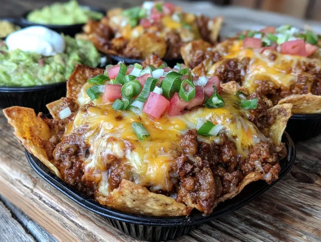 walking taco bar recipe - featured image