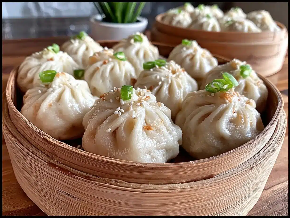 Xiao Long Bao soup dumplings preparation steps