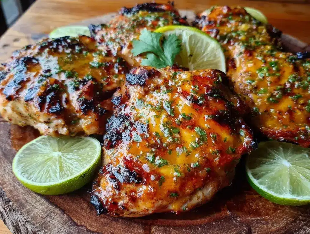 zesty cilantro lime chicken - featured image