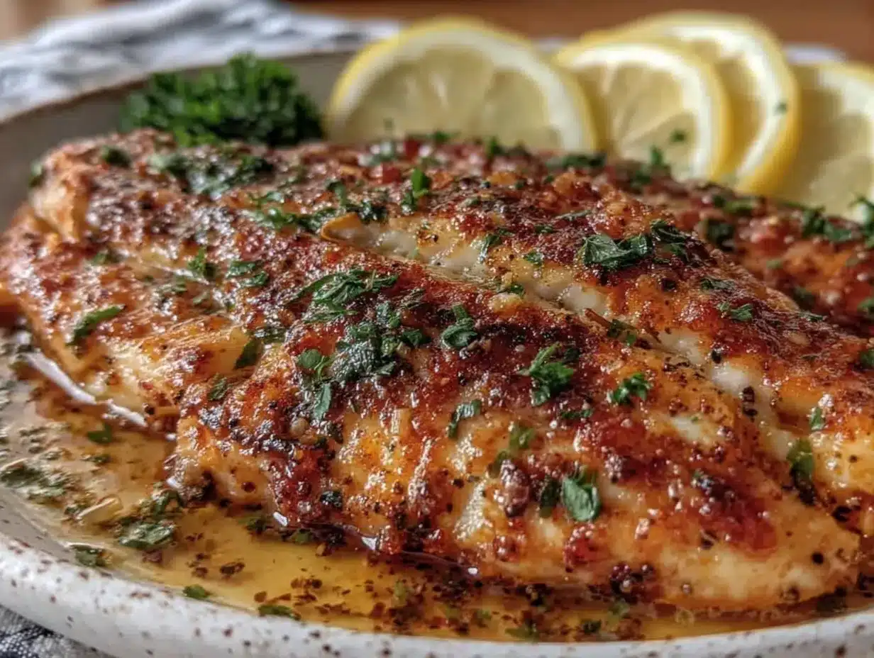 zesty lemon pepper tilapia preparation steps
