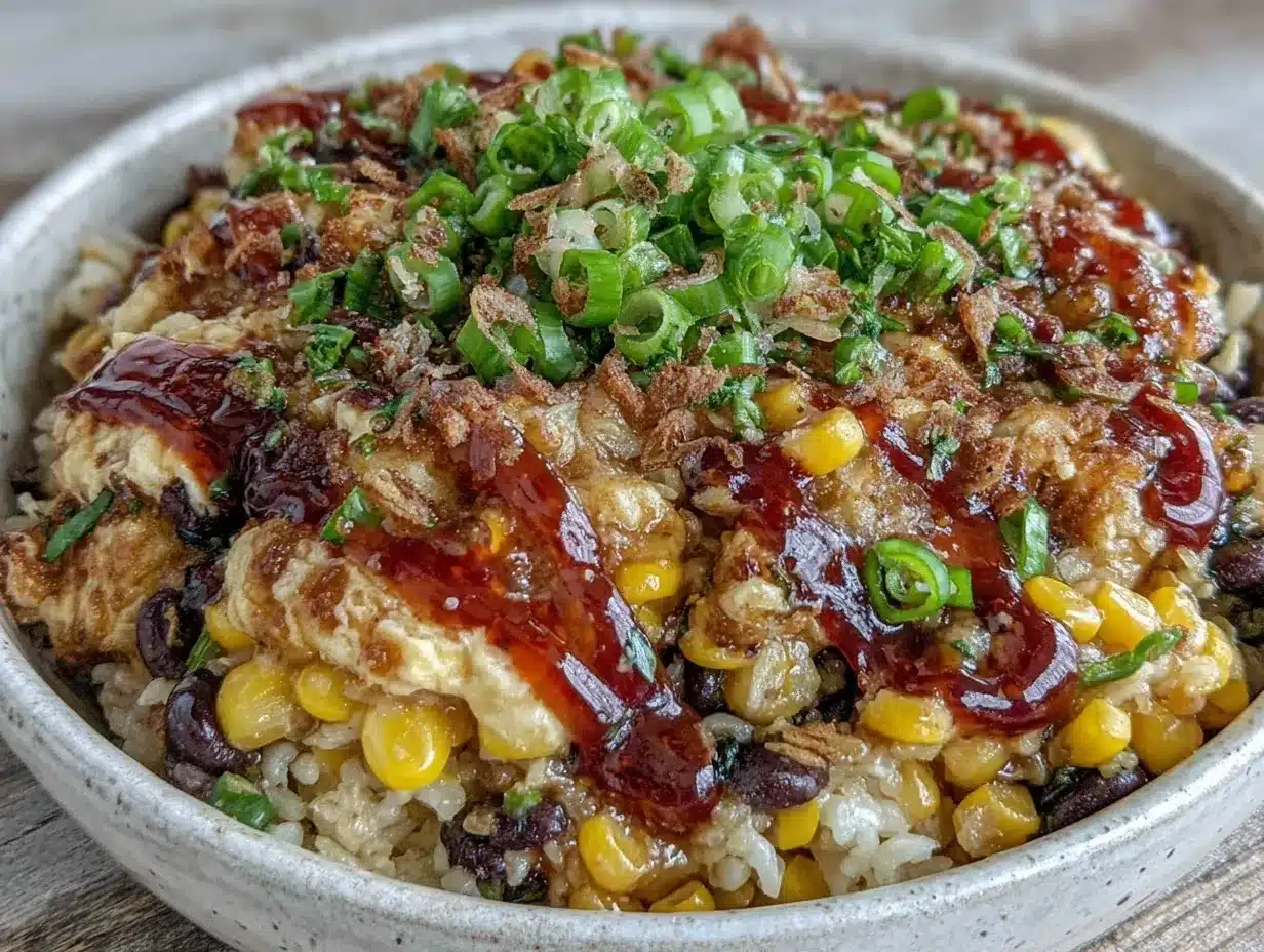 zesty ranch taco party bowl preparation steps
