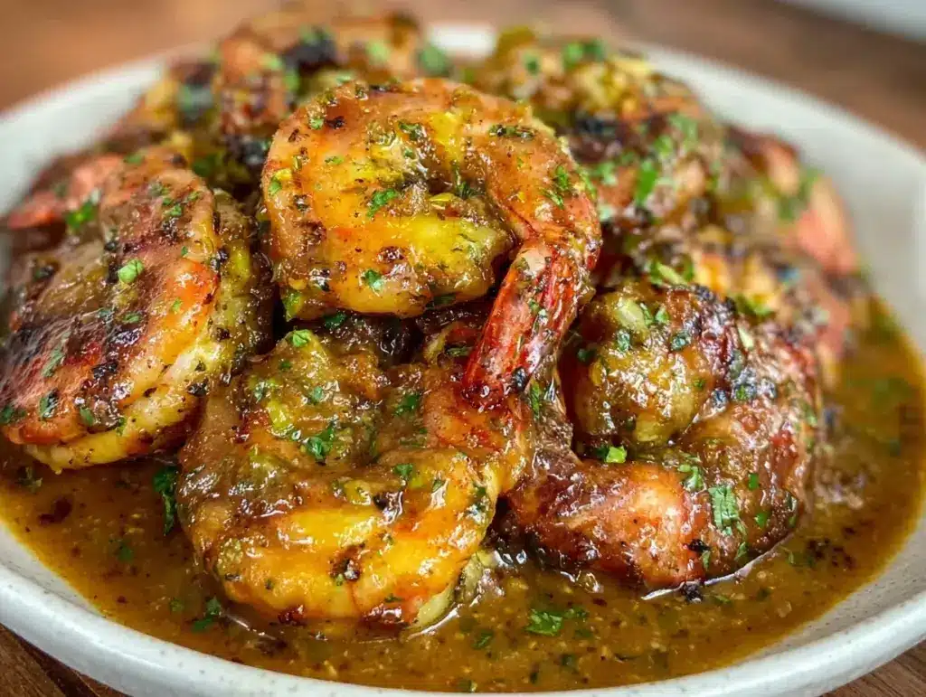 zesty shrimp scampi dinner bowl - featured image