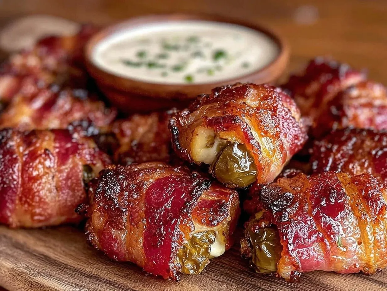 bacon-wrapped jalapeño poppers preparation steps