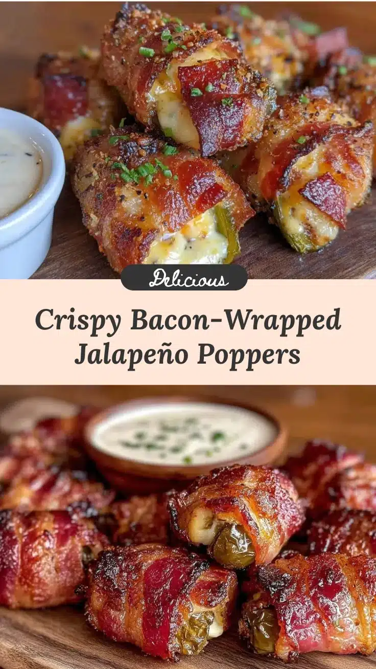 bacon-wrapped jalapeño poppers recipe