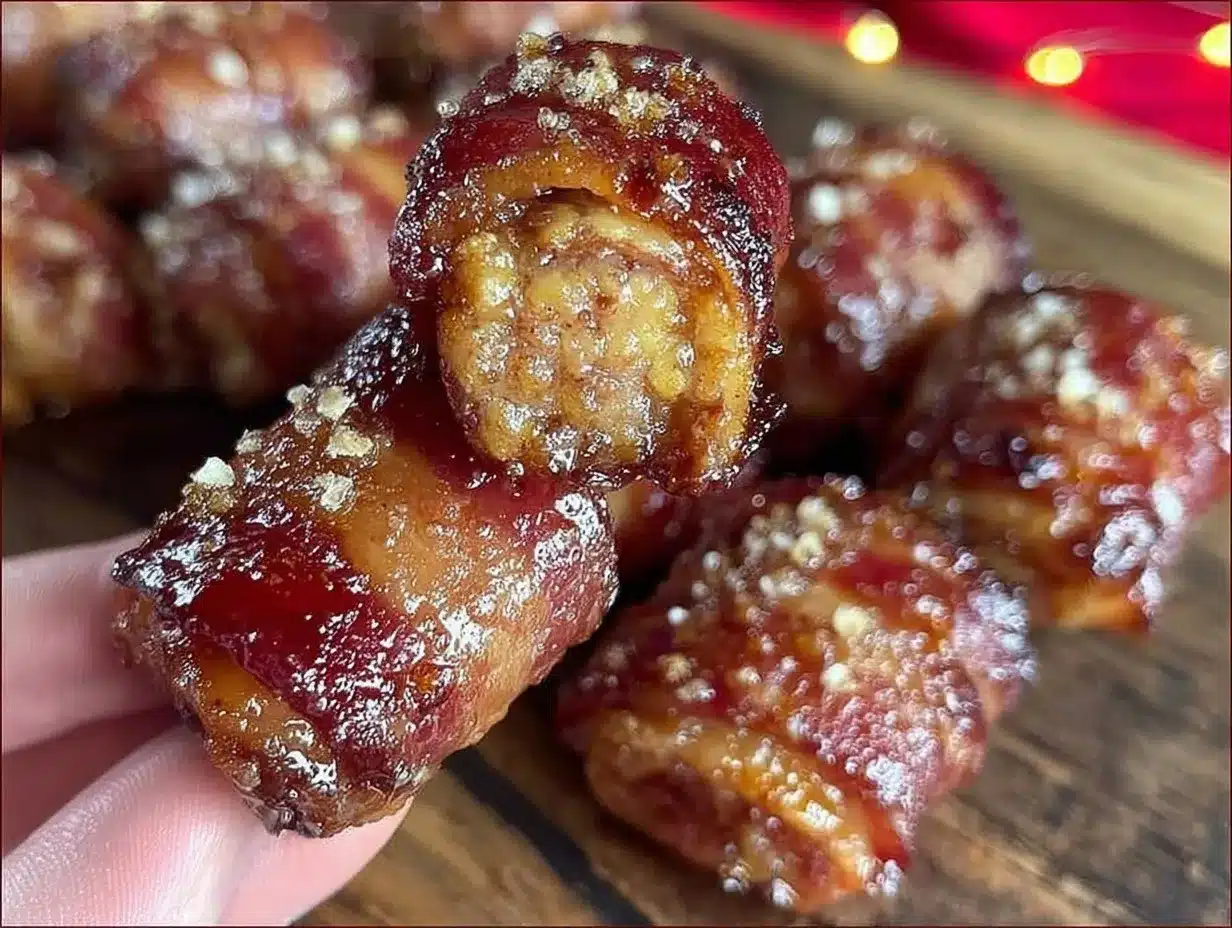bacon-wrapped smokies preparation steps