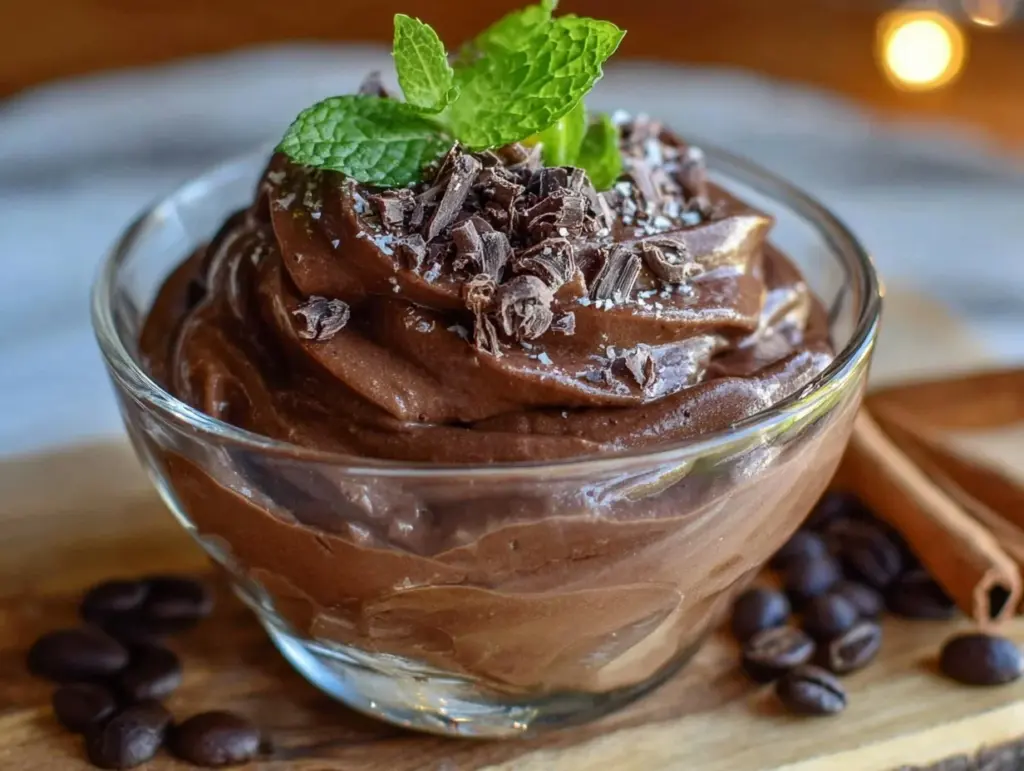 baileys irish cream chocolate mousse - featured image