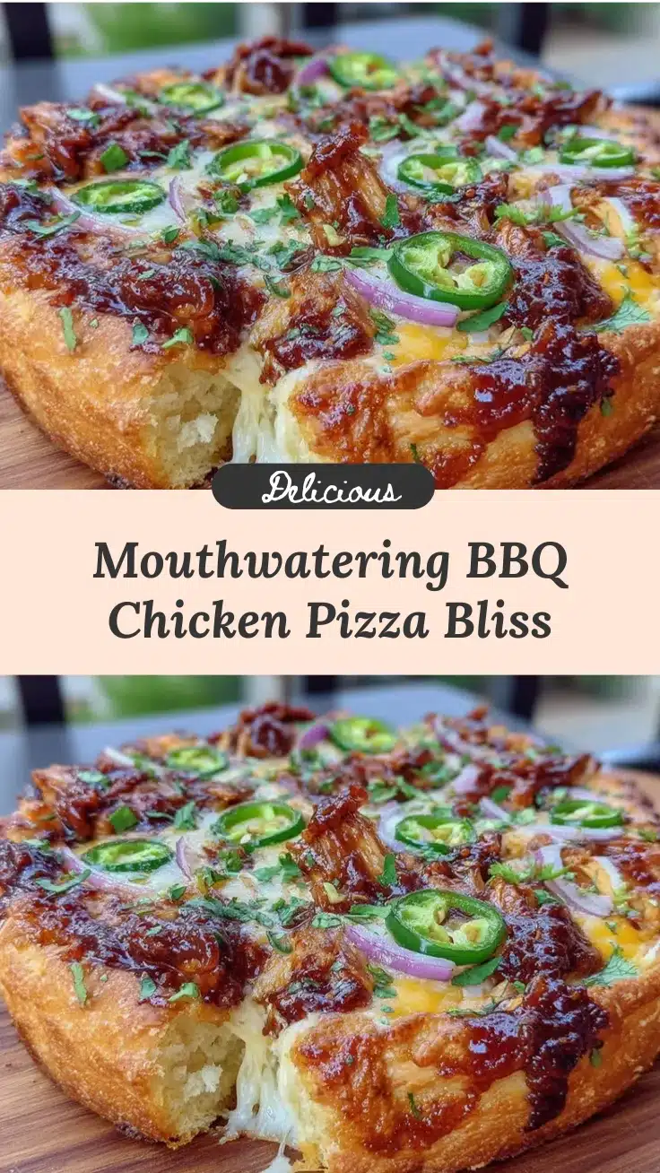 BBQ chicken pizza recipe