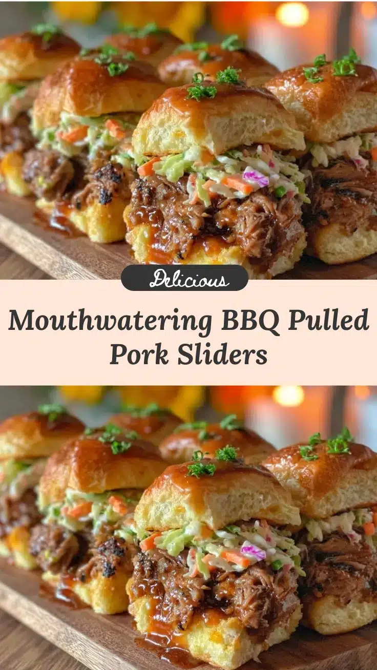 BBQ pulled pork sliders recipe