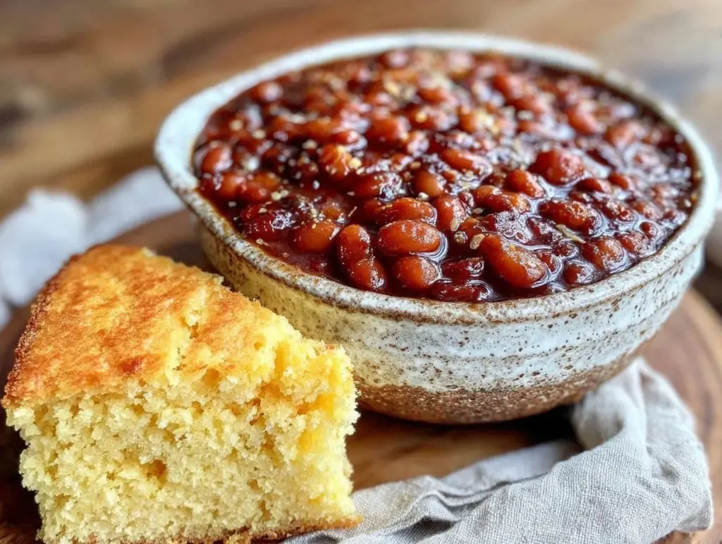 beans and cornbread recipe - featured image
