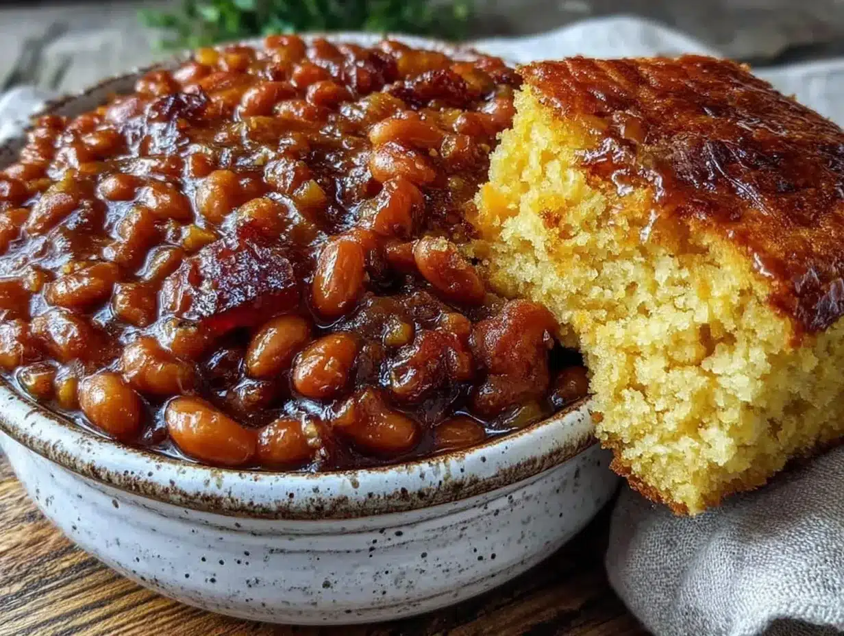 beans and cornbread recipe preparation steps