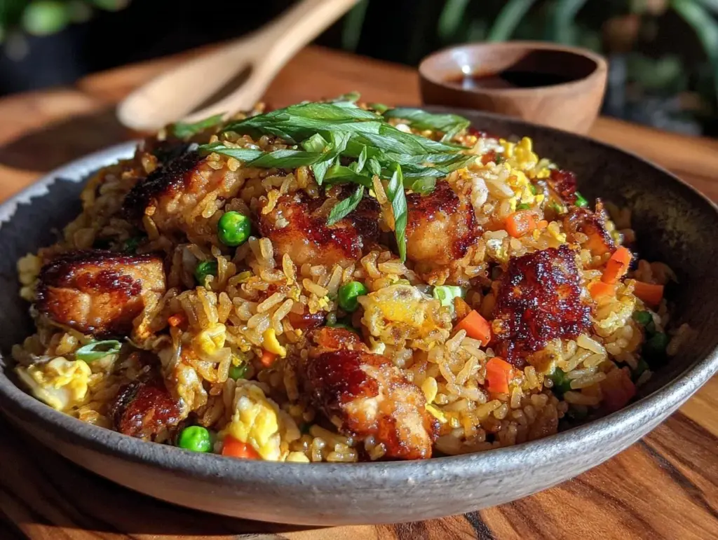 chicken fried rice recipe - featured image