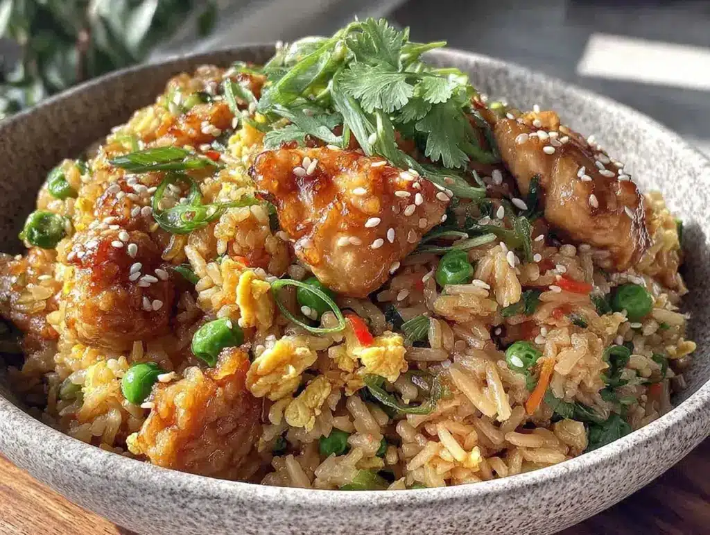 chicken fried rice recipe - featured image