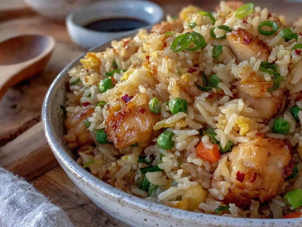 chicken fried rice recipe preparation steps