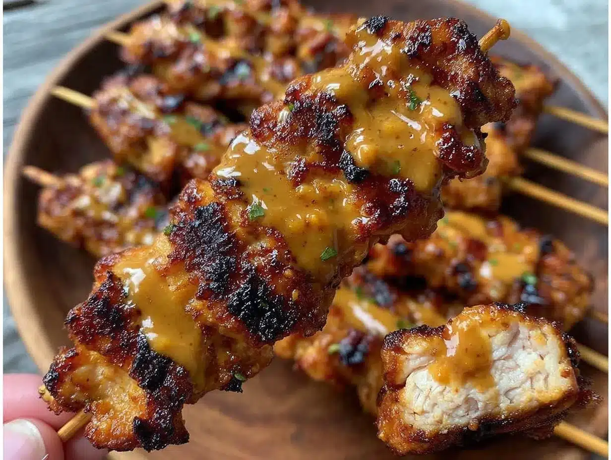 chicken satay recipe preparation steps