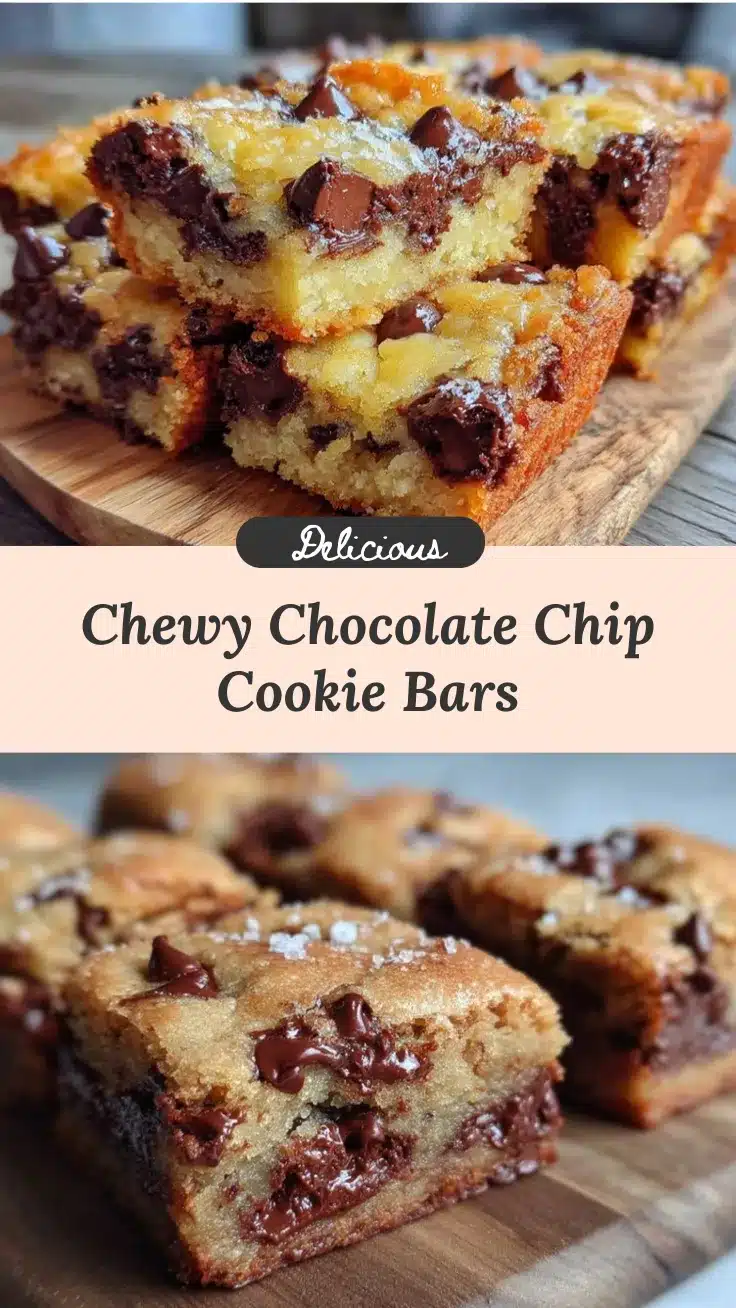 chocolate chip cookie bars recipe