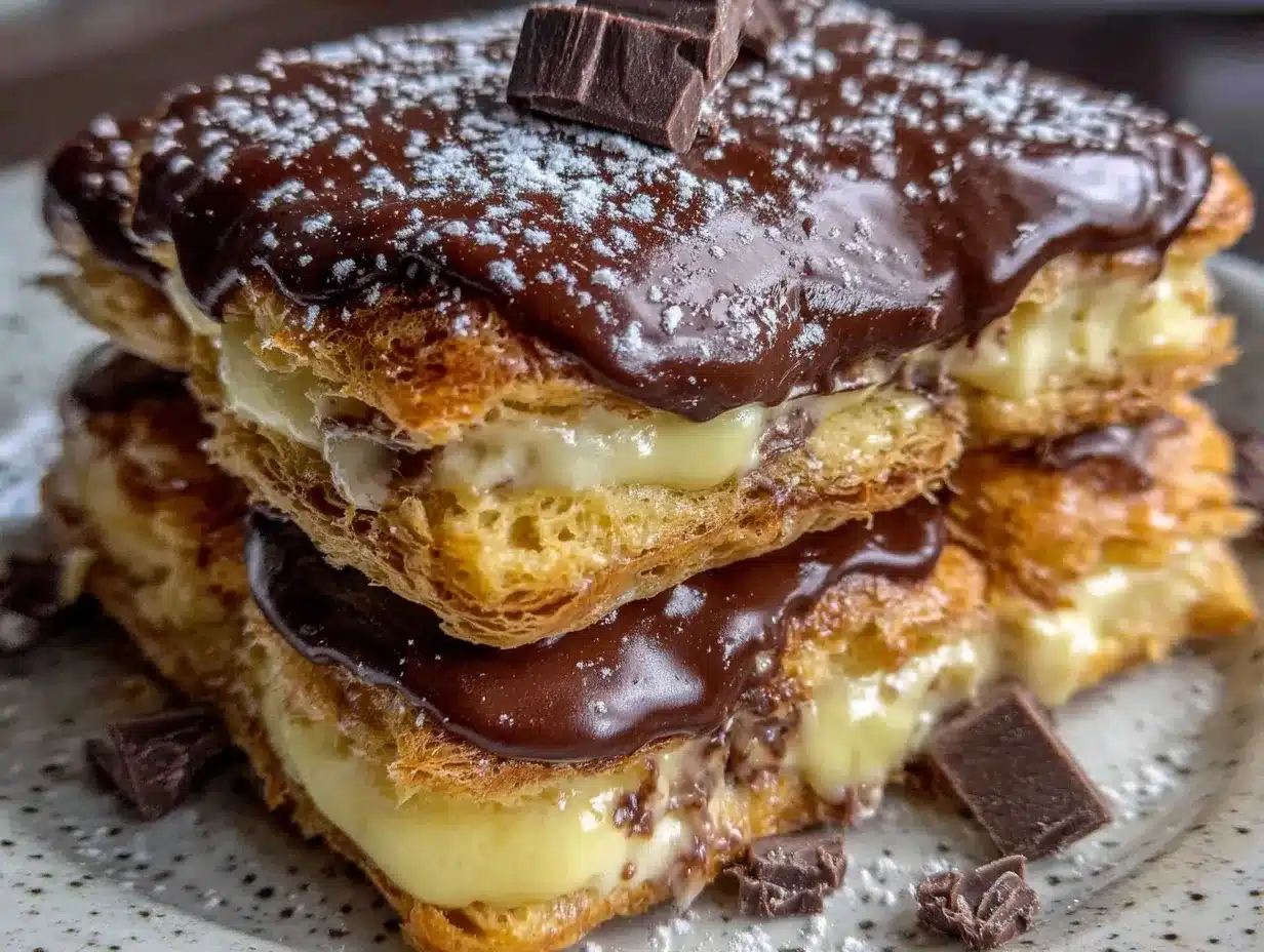 chocolate eclair cake recipe preparation steps