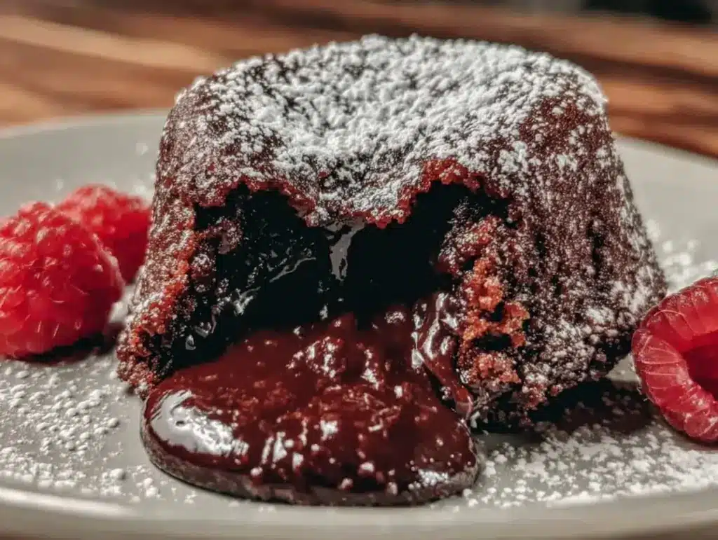 chocolate lava cake recipe - featured image