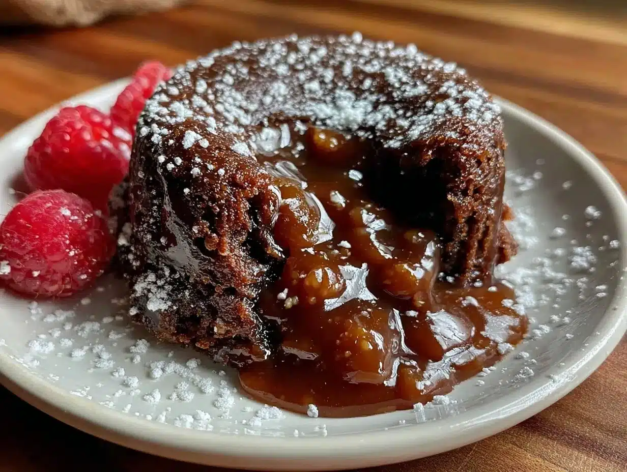chocolate lava cake recipe preparation steps