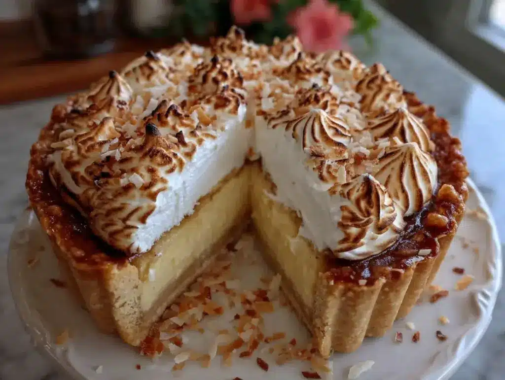 coconut cream pie - featured image