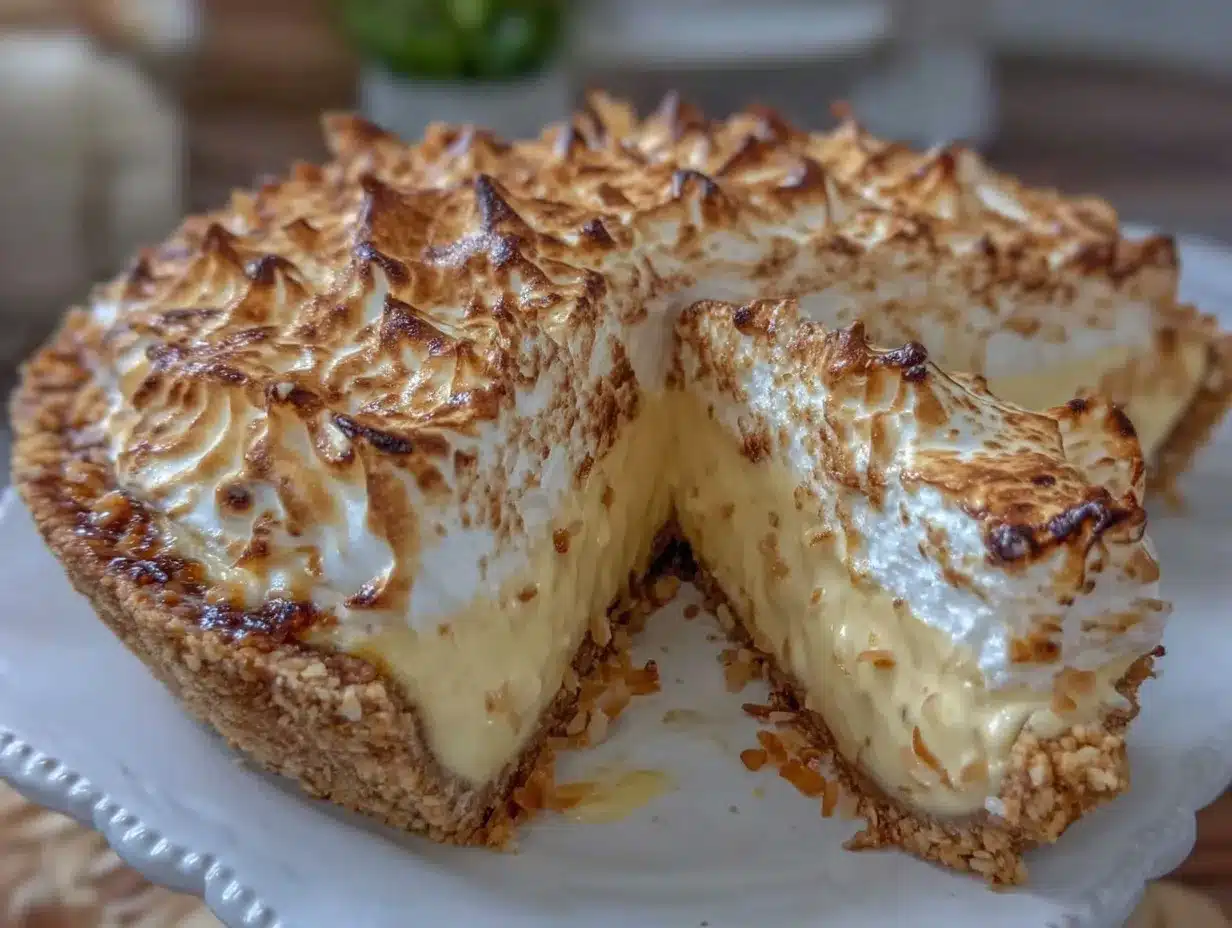 coconut cream pie preparation steps