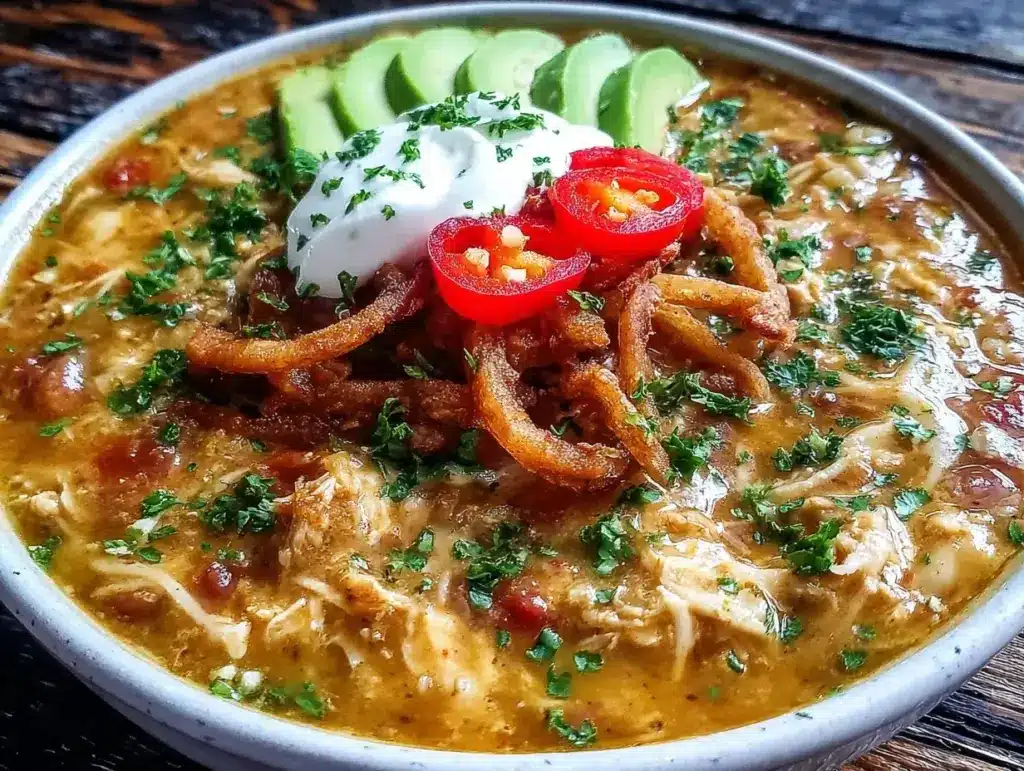 creamy chicken tortilla soup - featured image