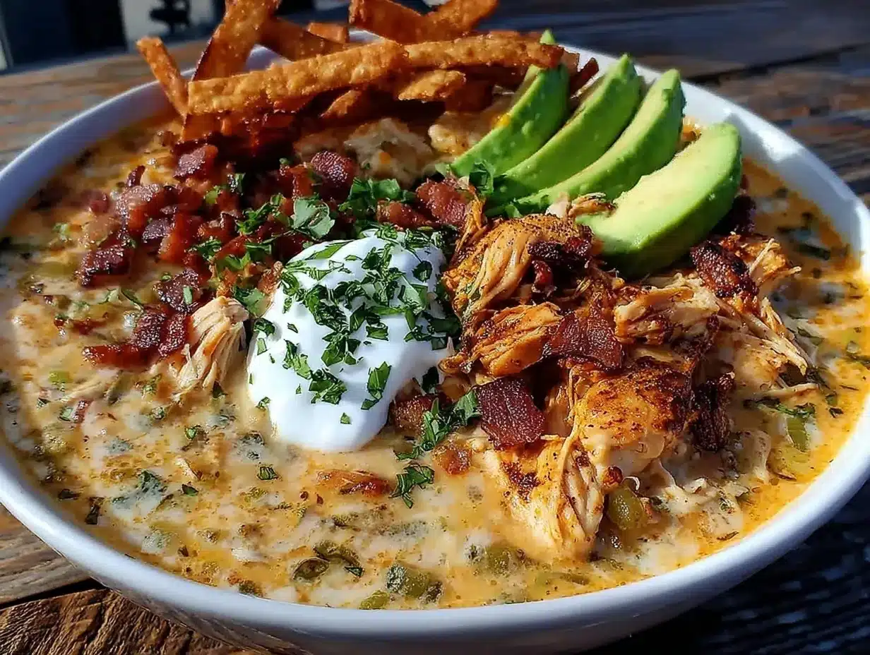 creamy chicken tortilla soup preparation steps
