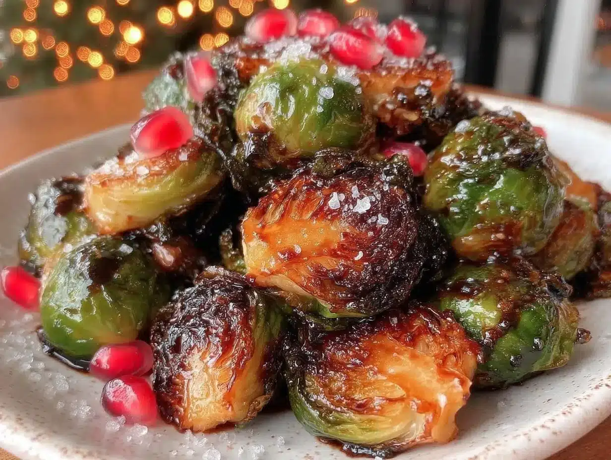 crispy air fryer Brussels sprouts preparation steps