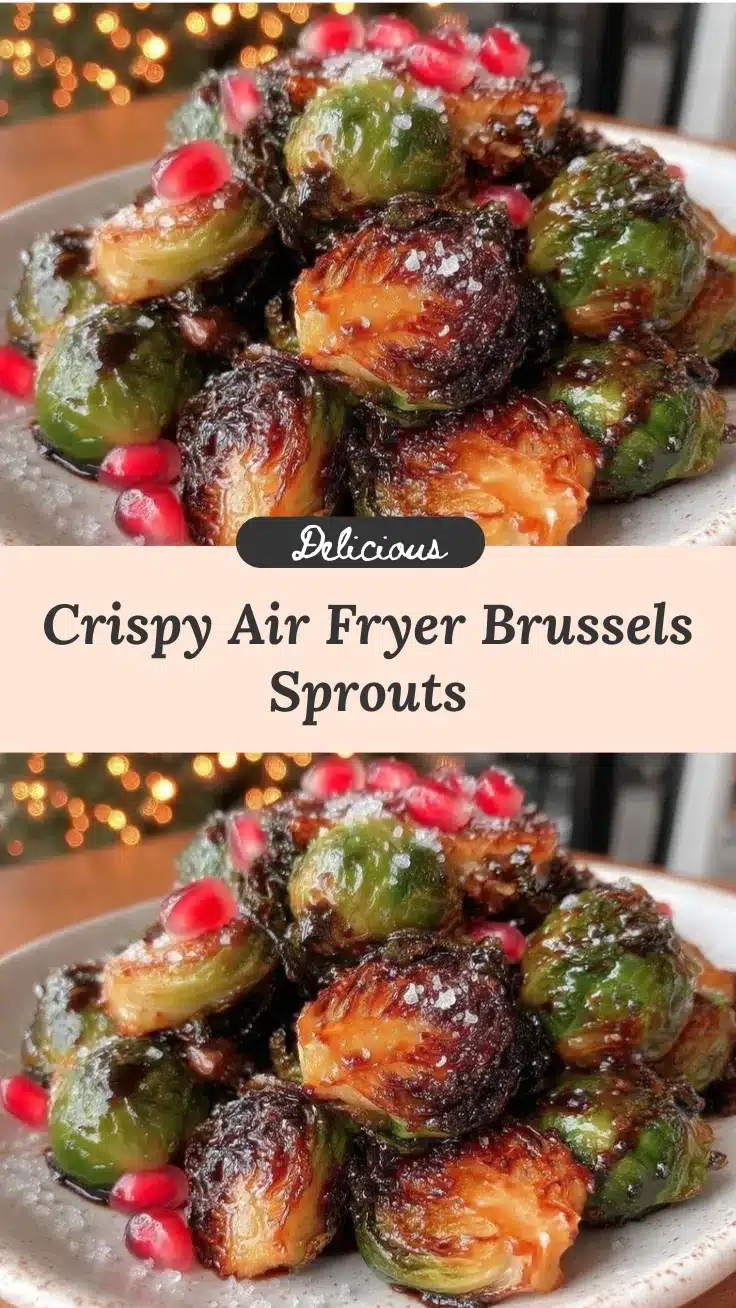 crispy air fryer Brussels sprouts recipe