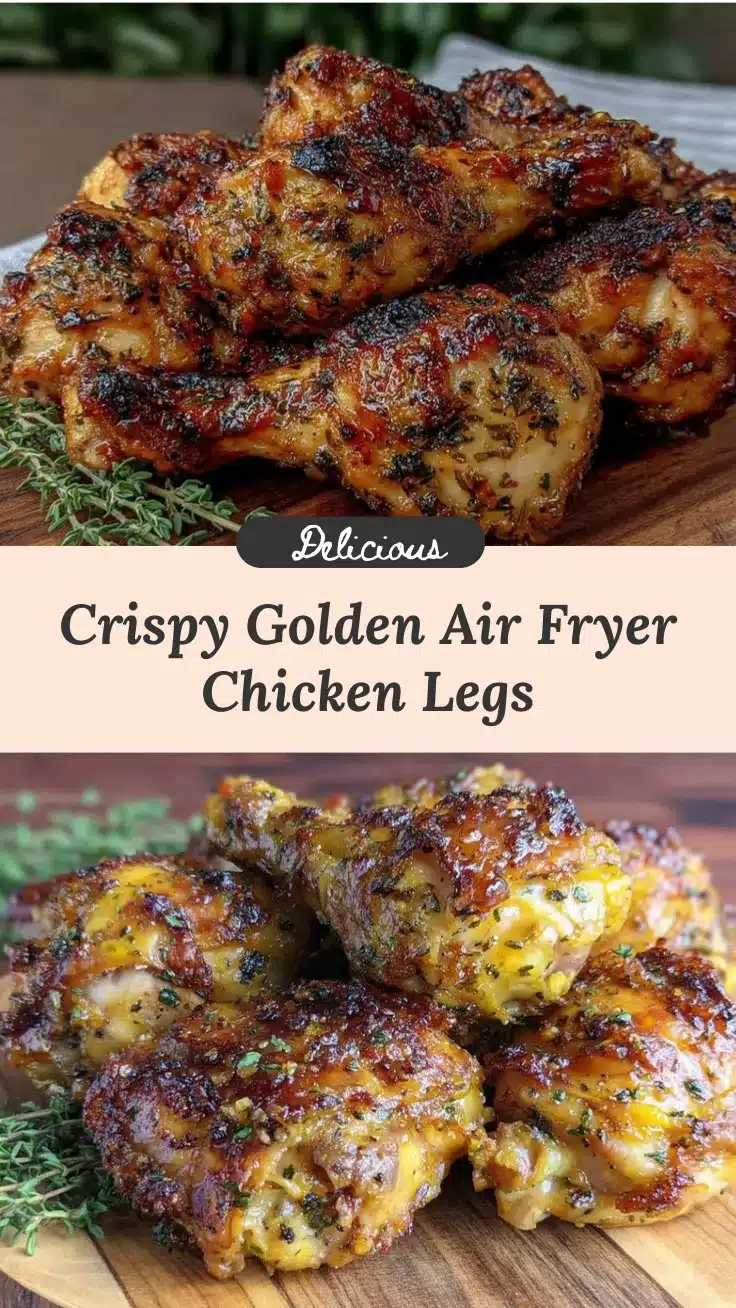 crispy air fryer chicken legs recipe