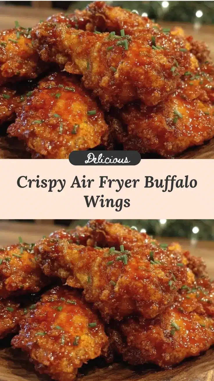 crispy air fryer chicken wings recipe