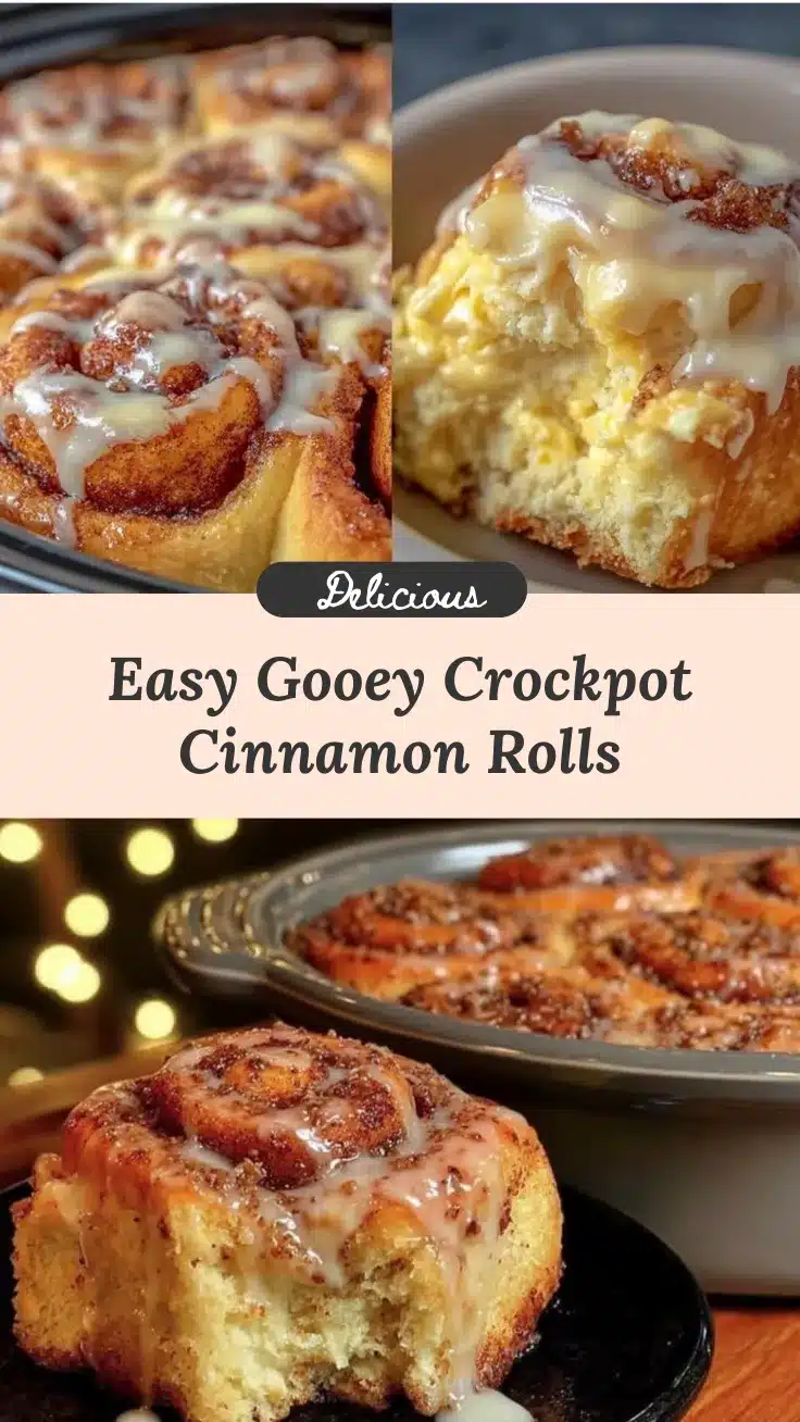 crockpot cinnamon rolls recipe