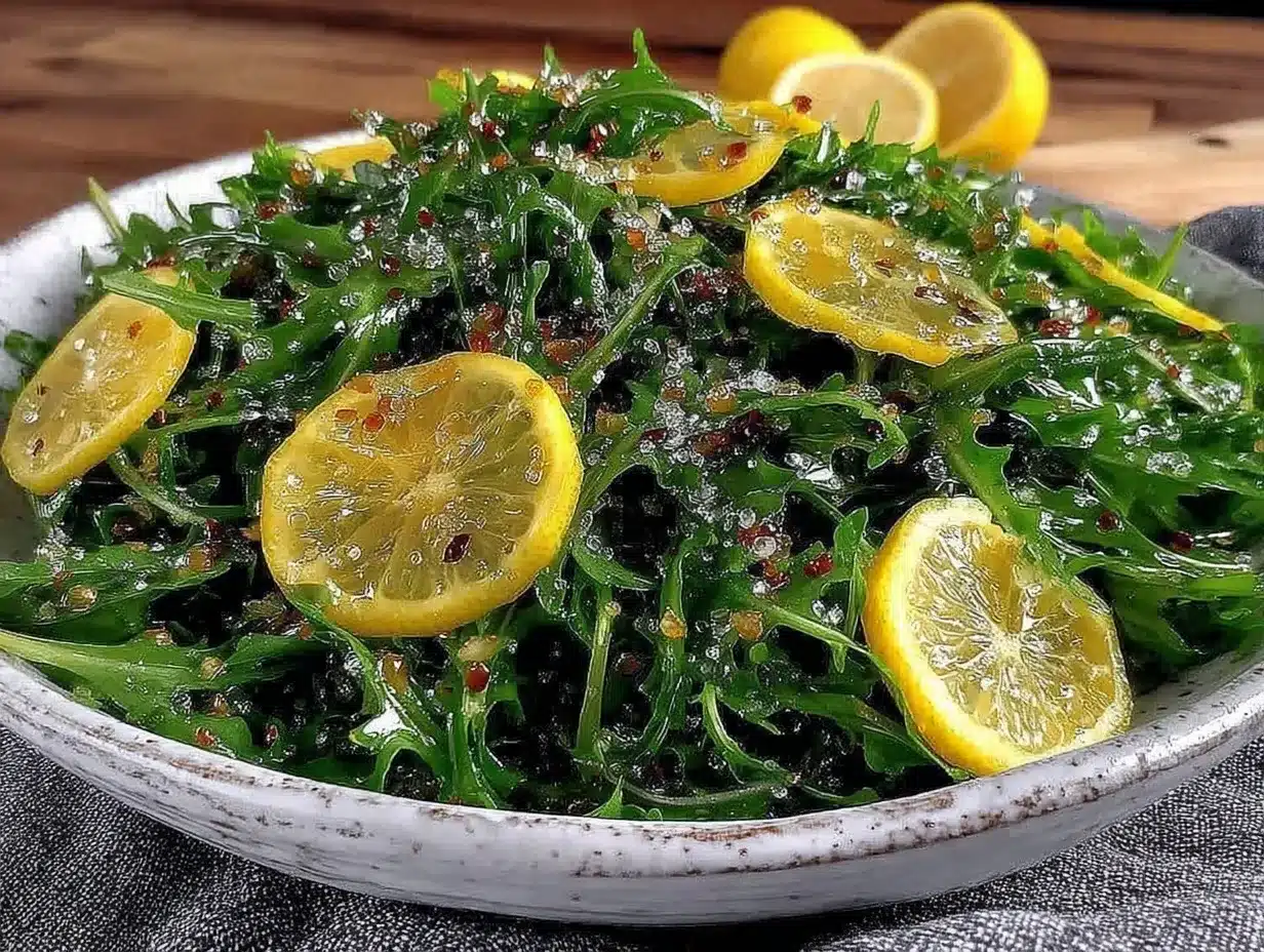 dandelion green salad preparation steps
