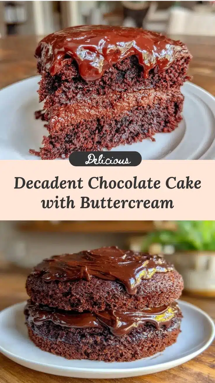 decadent chocolate cake recipe recipe