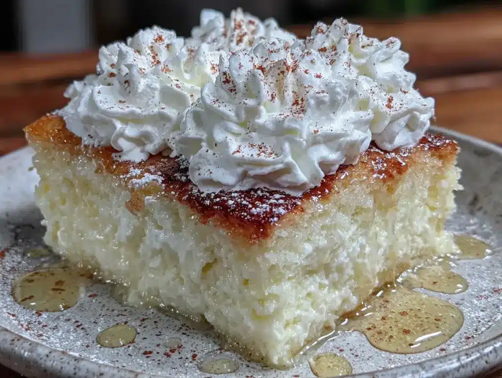 decadent tres leches cake - featured image