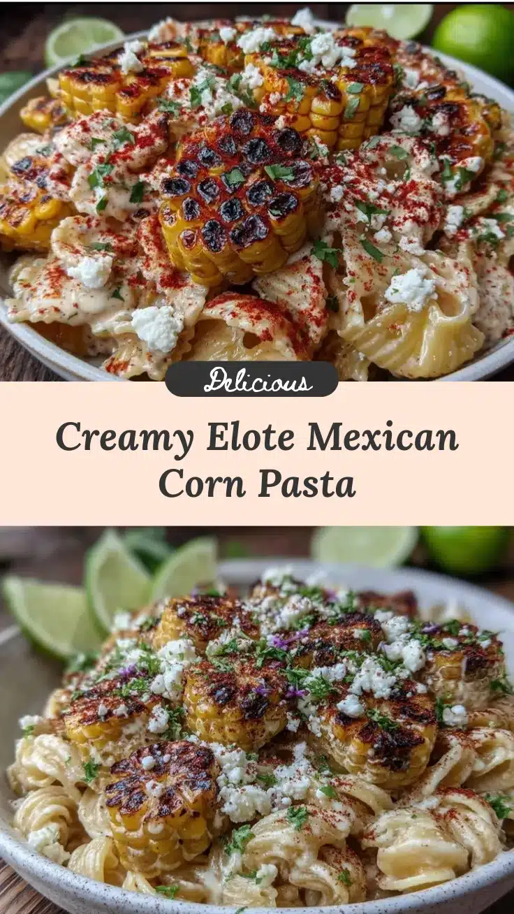 elote Mexican street corn pasta salad recipe