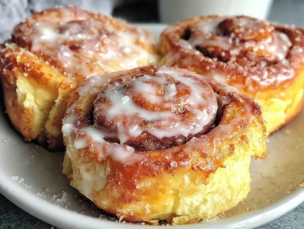fluffy cinnamon rolls recipe - featured image