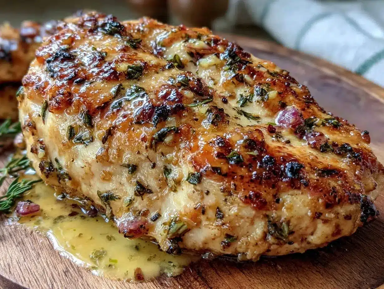 garlic butter chicken breast preparation steps