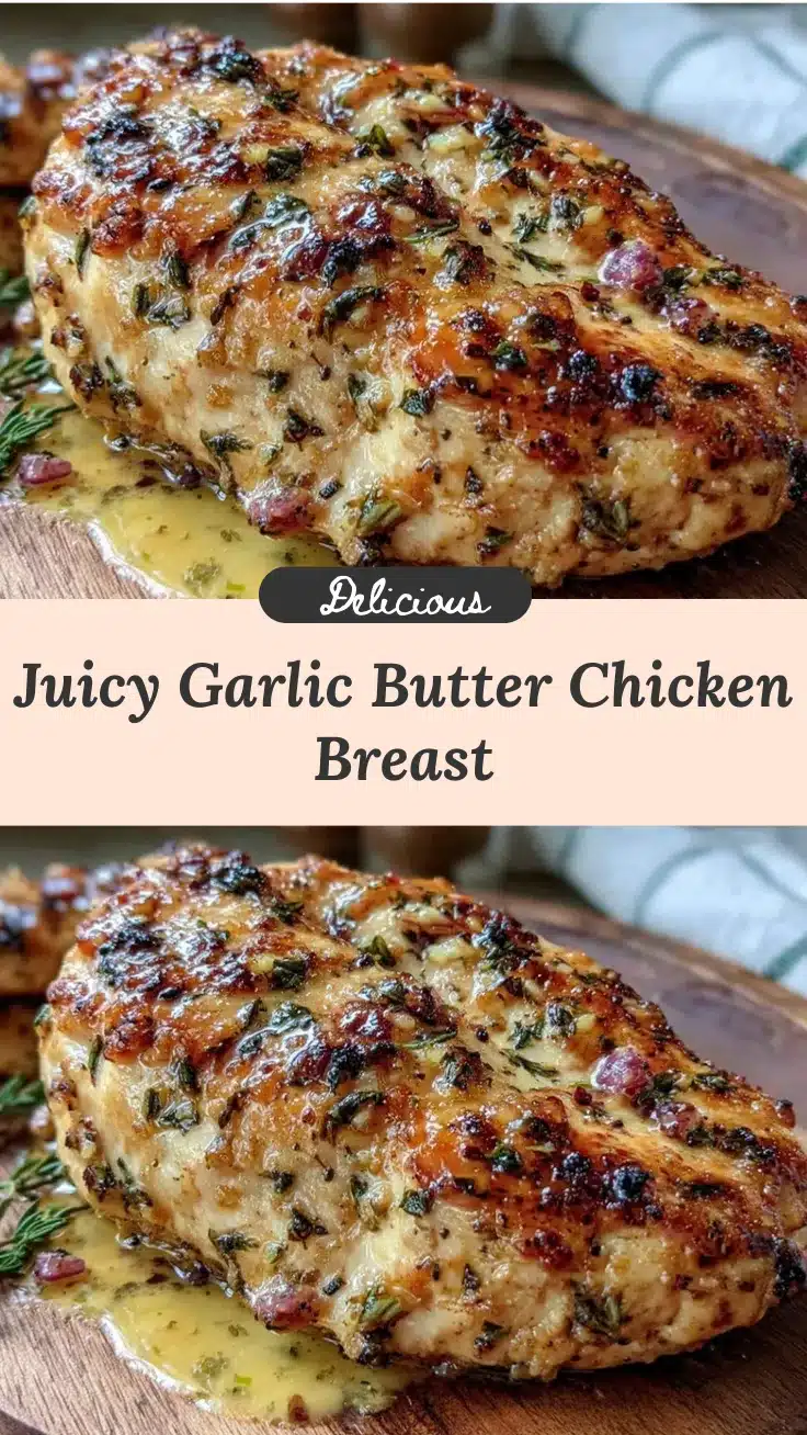 garlic butter chicken breast recipe