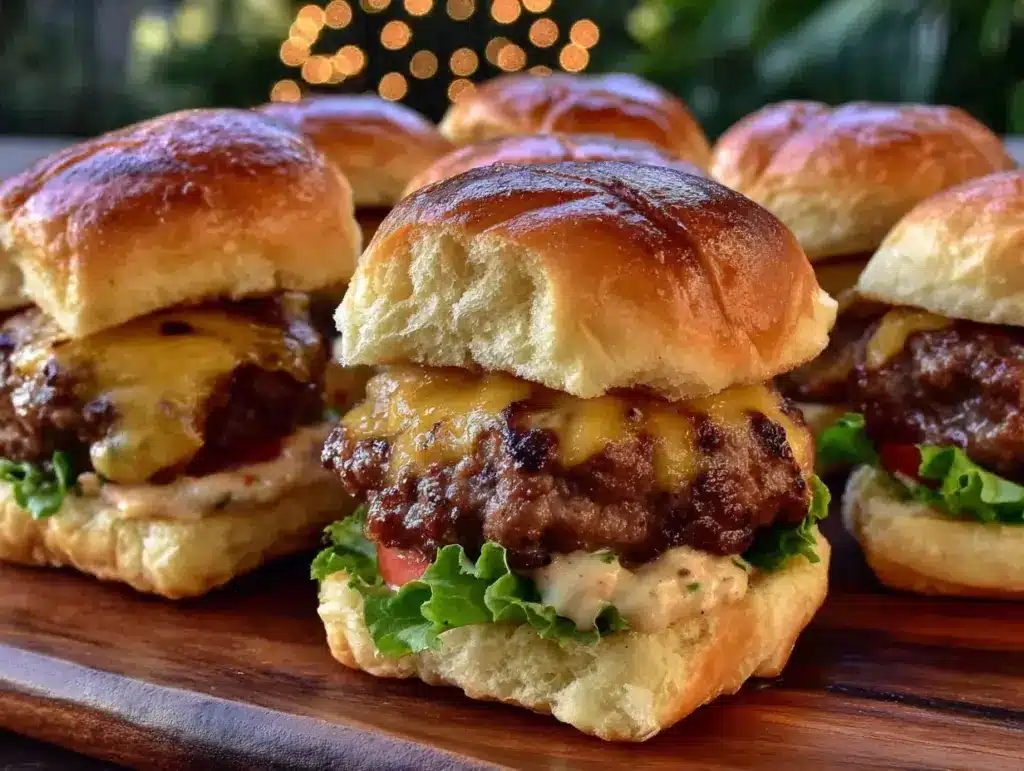 graduation party sliders recipe - featured image