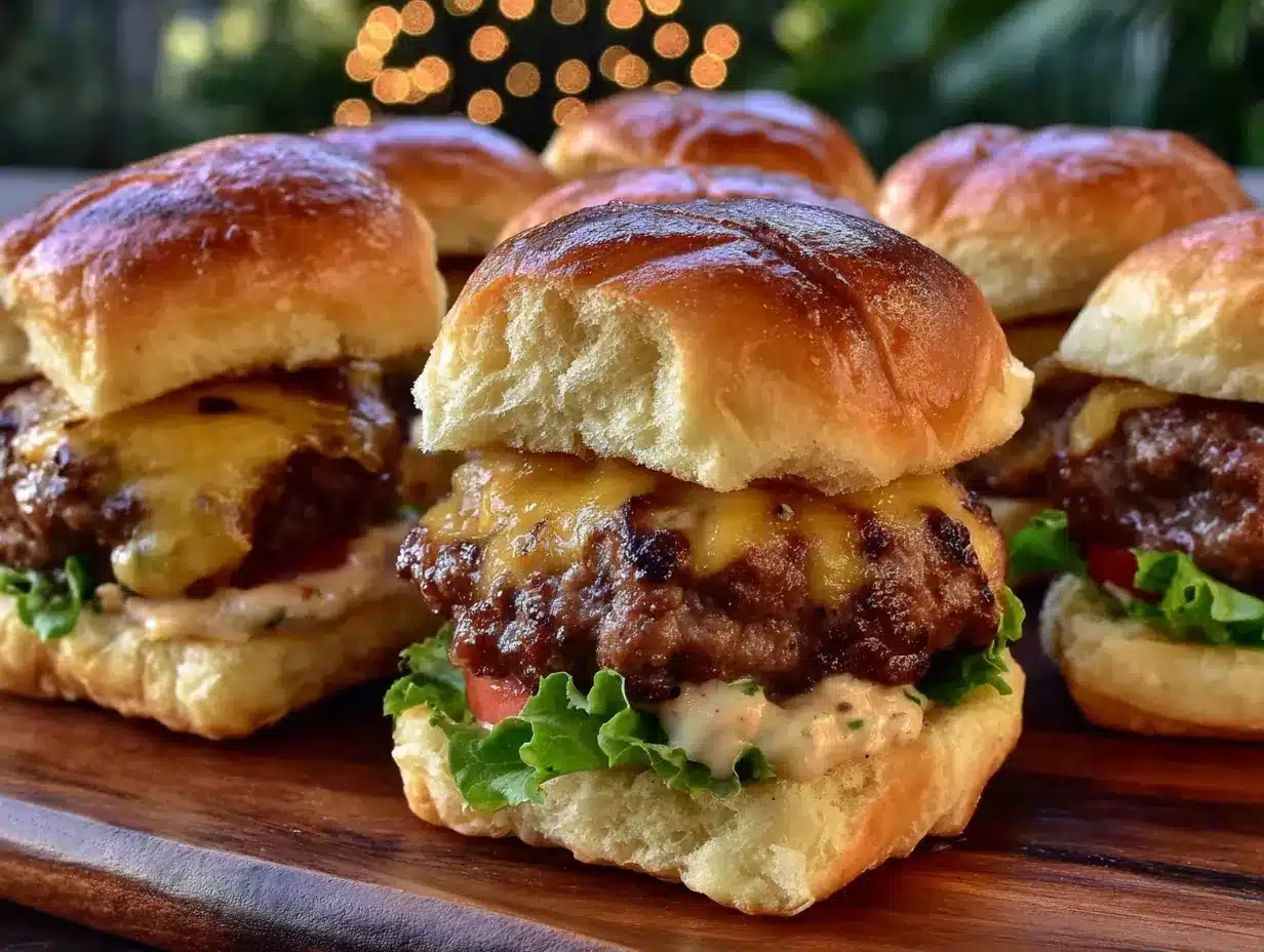 graduation party sliders recipe preparation steps